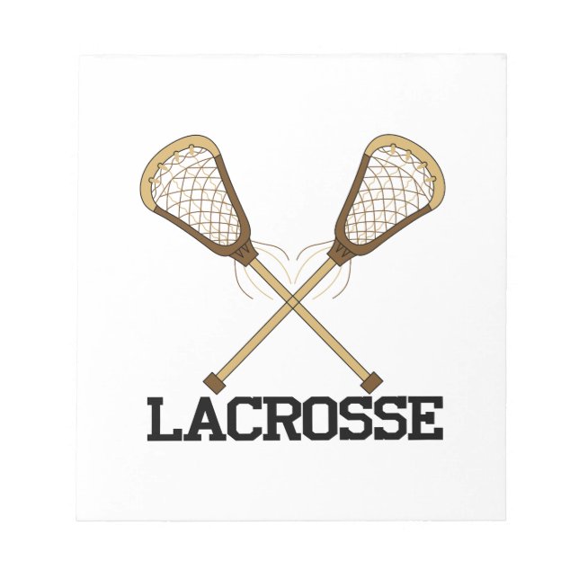 Bloco De Notas Lacrosse (Frente)