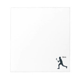 Bloco De Notas Lacrosse Personalizada
