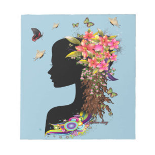 Bloco De Notas Ladies Fantasy Fashion