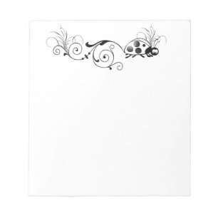 Bloco De Notas Ladybug com cauda divertida