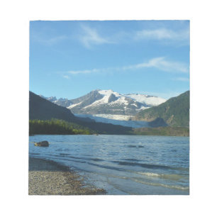 Bloco De Notas Lago Mendenhall, na paisagem de Juneau Alaska