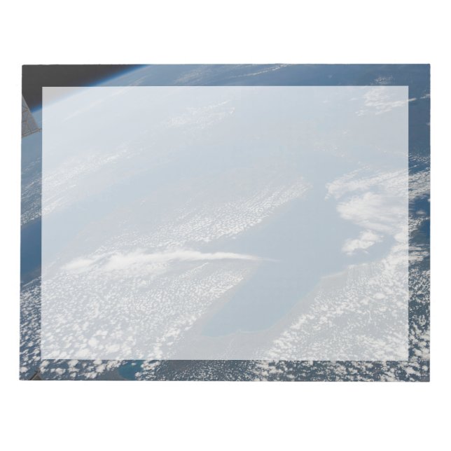 Bloco De Notas Lago Michigan, Lago Huron E Estado De Michigan. (Frente)