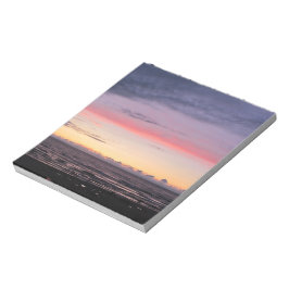 Bloco De Notas Lago Michigan Sunset Notepad