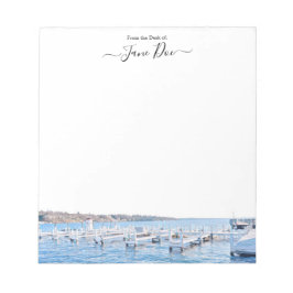 Bloco De Notas Lake Genebra Wisconsin Notepad