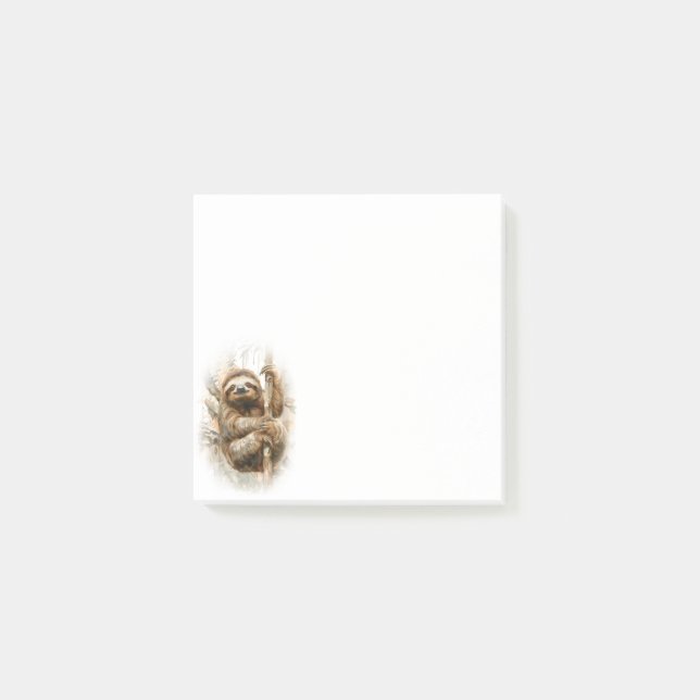 Bloco De Notas Lama na Floresta Tropical (Frente)