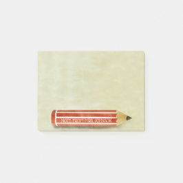 Bloco De Notas Lápis do vermelho da aguarela