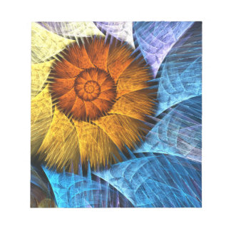 Bloco De Notas Laranja Amarelo Amarelo Abstrato