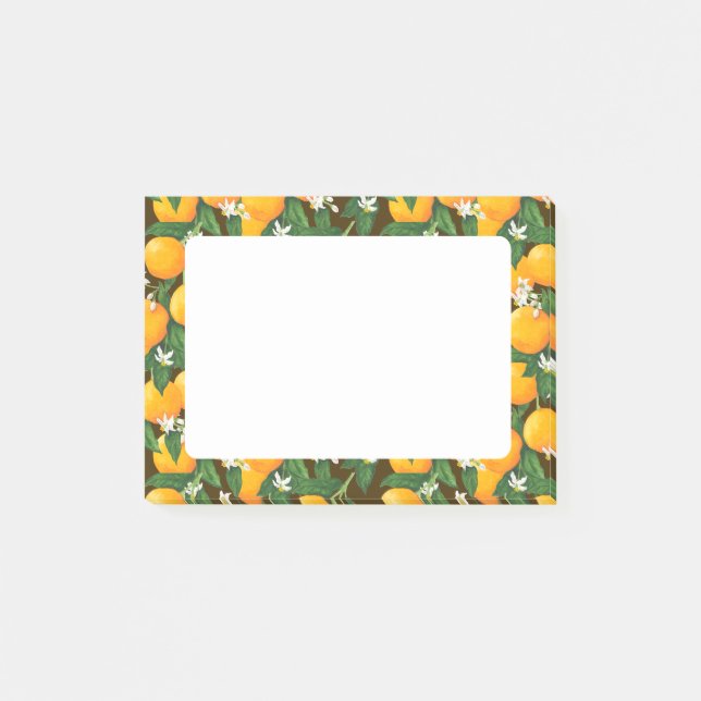 Bloco De Notas Laranjas (Frente)