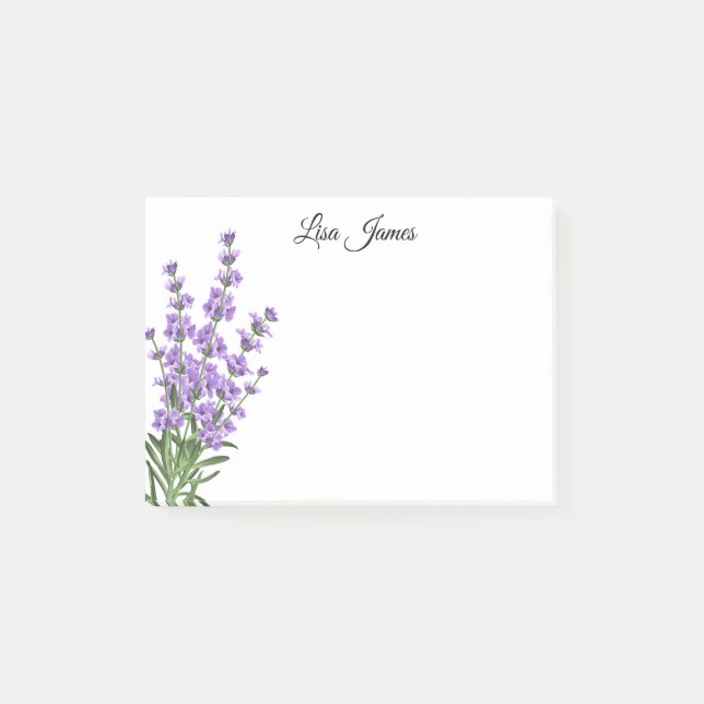 Bloco De Notas Lavanda  (Frente)