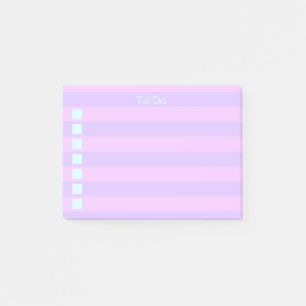 Bloco De Notas Lavanda Lilac Strike to Do