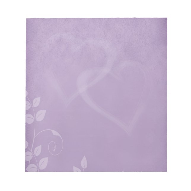 Bloco De Notas Lavender Vintage (Frente)
