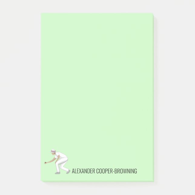 Bloco De Notas Lawn Bowls (Frente)