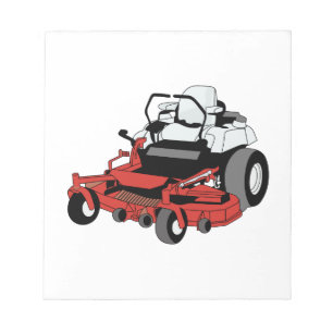 Bloco De Notas Lawnmower