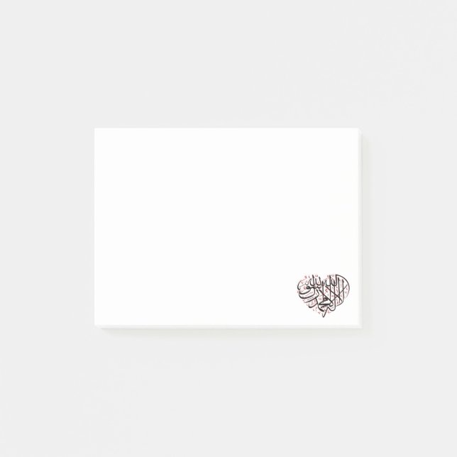 Bloco De Notas Le Coeur Accented (Frente)