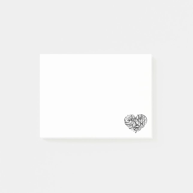 Bloco De Notas Le Coeur Noir (Frente)