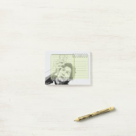 Bloco De Notas Lee Gihun posta as notas