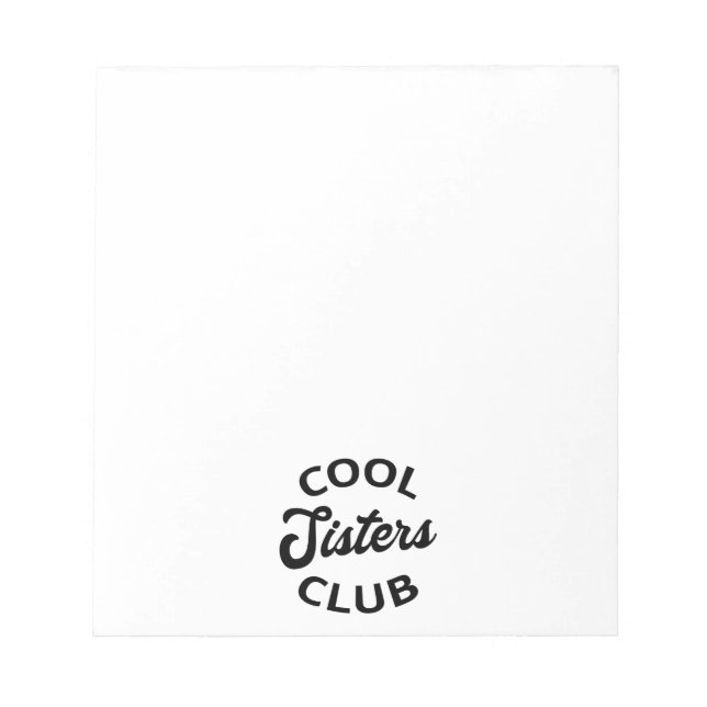 Bloco De Notas Legal Clube de Irmãs I (Frente)