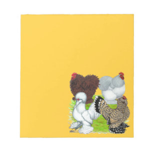 Bloco De Notas Legenda de Bantams Feather