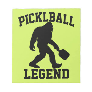 Bloco De Notas Legenda De Pickleball Engraçado