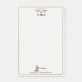 Bloco De Notas Legitimidade Legítima do Gavel