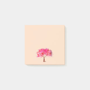 Bloco De Notas Leitura cor-de-rosa-branca de cereja florada