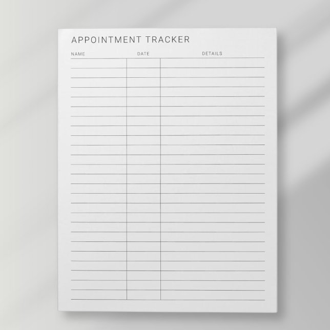 Bloco De Notas lembrete de compromissos moderno e simples (Criador carregado)
