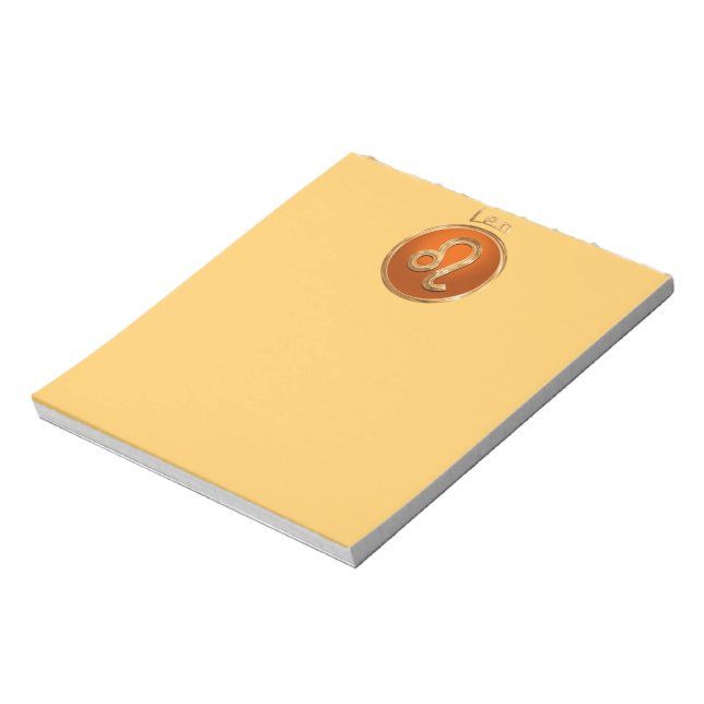 Bloco De Notas Leo (Invertido)