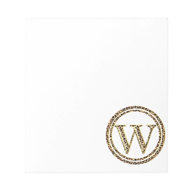 Bloco De Notas Leopard W (Frente)