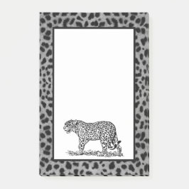 Bloco De Notas Leopardo