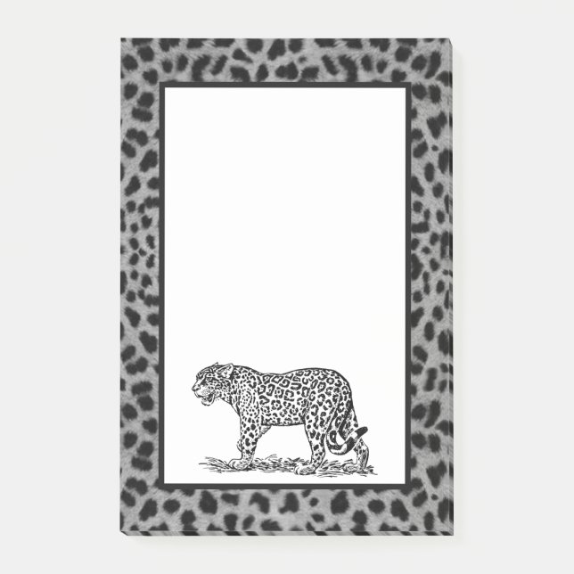 Bloco De Notas Leopardo (Frente)