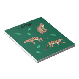 Bloco De Notas Leopardo-Nublado