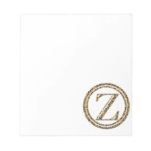 Bloco De Notas Leopardo Z