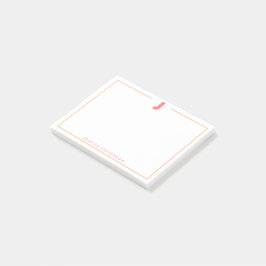 Bloco De Notas Letra Inicial J 3D Personalizada e Elegante Monogr