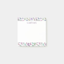 Bloco De Notas Letras alfabéticas de rabisco