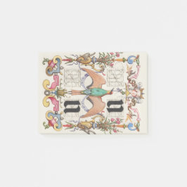 Bloco De Notas Letras U e V Mira Calligraphiae