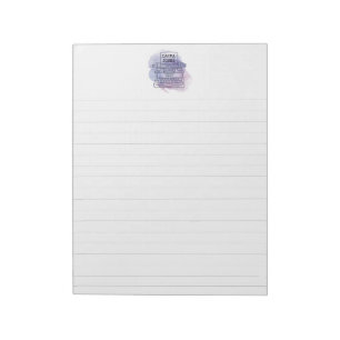 Bloco De Notas Letterhead Personalizado da Máquina de Escritura 