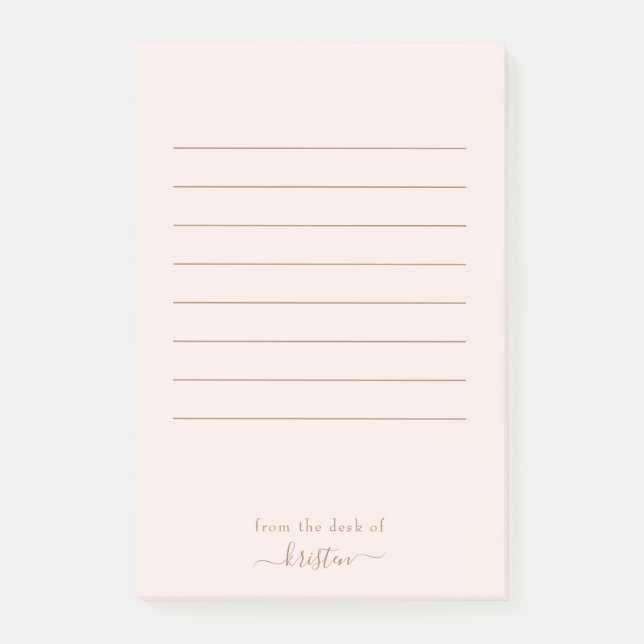 Bloco De Notas Leve-o da mesa de grande união personalizada (Frente)