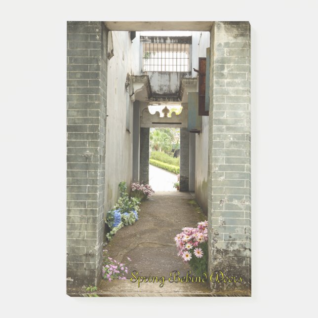 Bloco De Notas Li Garden Series: Hidden Spring Notepad (Frente)