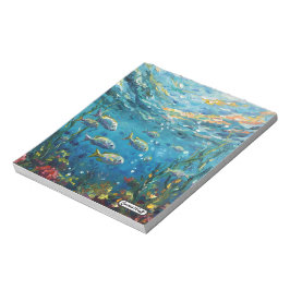 Bloco De Notas Life Under The Sea