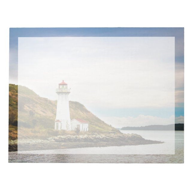 Bloco De Notas Lighthouses | Georges Island Lighthouse (Frente)