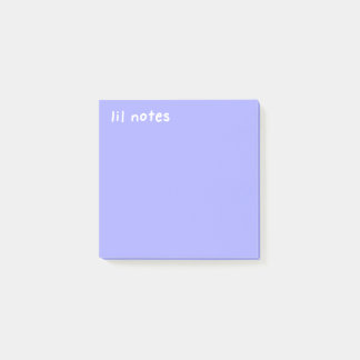Bloco De Notas Lil Notes Purple Notes