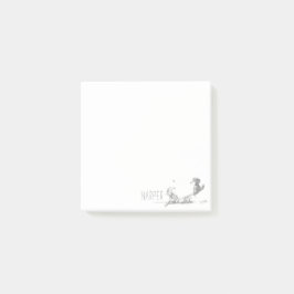 Bloco De Notas Lil Wolf See-Saw Posta Notas