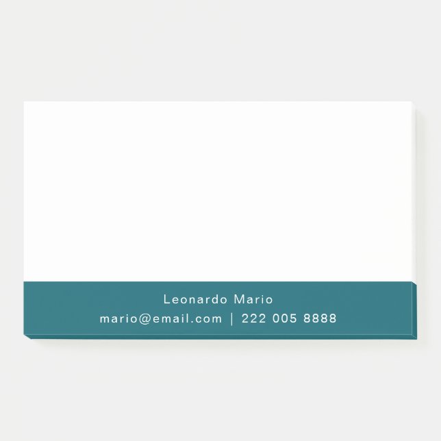 Bloco De Notas Limpeza Profissional Simples (Frente)