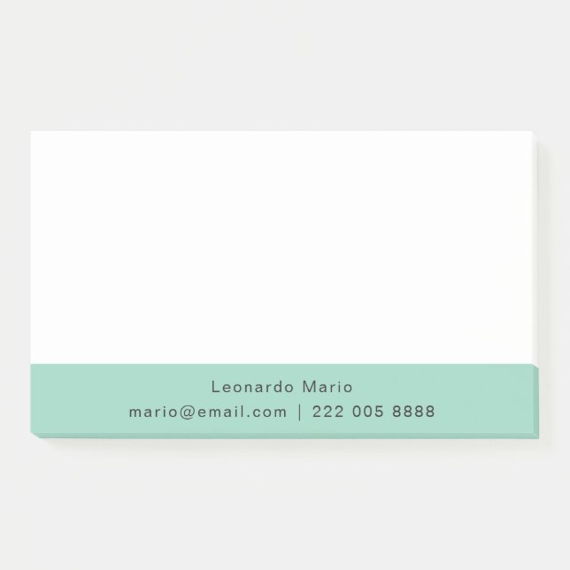 Bloco De Notas Limpeza Profissional Simples (Frente)