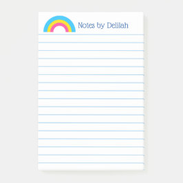 Bloco De Notas Linda Bandeira do Orgulho Pansexual Personalizada