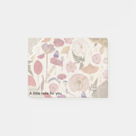 Bloco De Notas Linda Floral Pressa