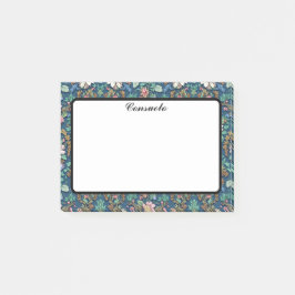 Bloco De Notas Lindo Floral Vintage