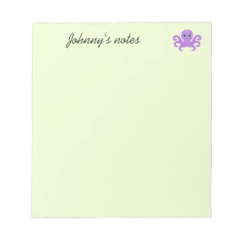 Bloco De Notas Lindo polvo roxo verde