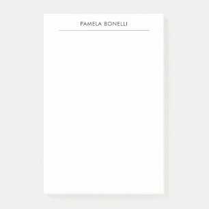 Bloco De Notas Linen Classical Minimalist Professional Plain