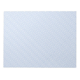 Bloco De Notas Liners De Envelope Grego Azul E Branco